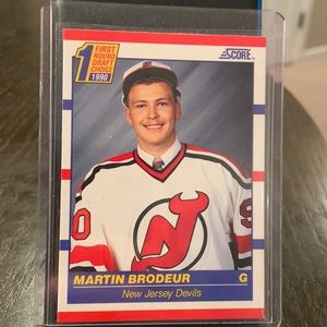 1990 Martin Brodeur Rookie Card